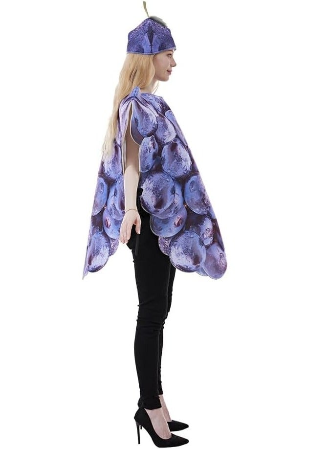 كابتن تيك Adult Fruit Slice Costume Women Funny Food Costumes Men Party Fruits Vegetable Outfit Supplies - Image 4