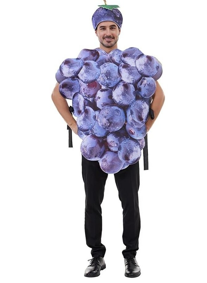 كابتن تيك Adult Fruit Slice Costume Women Funny Food Costumes Men Party Fruits Vegetable Outfit Supplies - Image 3