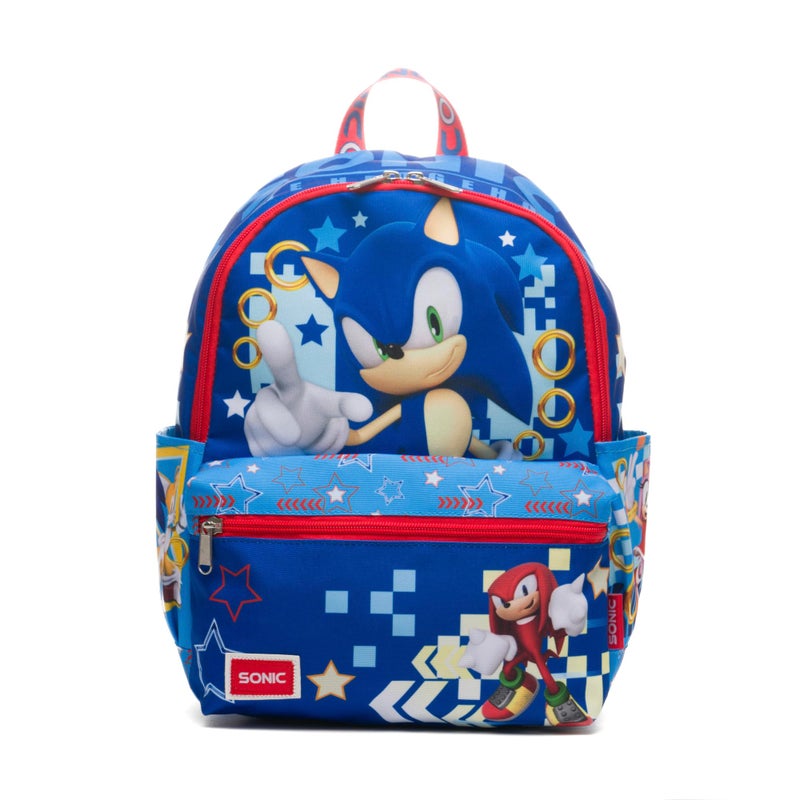 Wondapop Sega Sonic Gotta Go Fast 13 Deluxe Nylon Mini Backpack