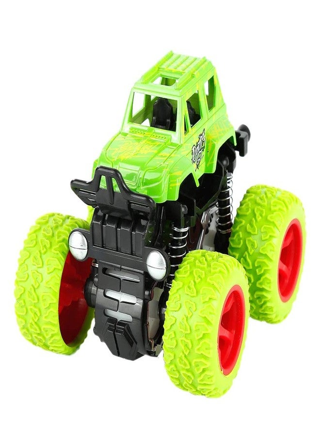 VGRASSP Mini Monster Trucks Friction Powered Cars for Kids, Toddler Toys Inertia Car Toys (Set of 4) (Set of 4) - Image 2