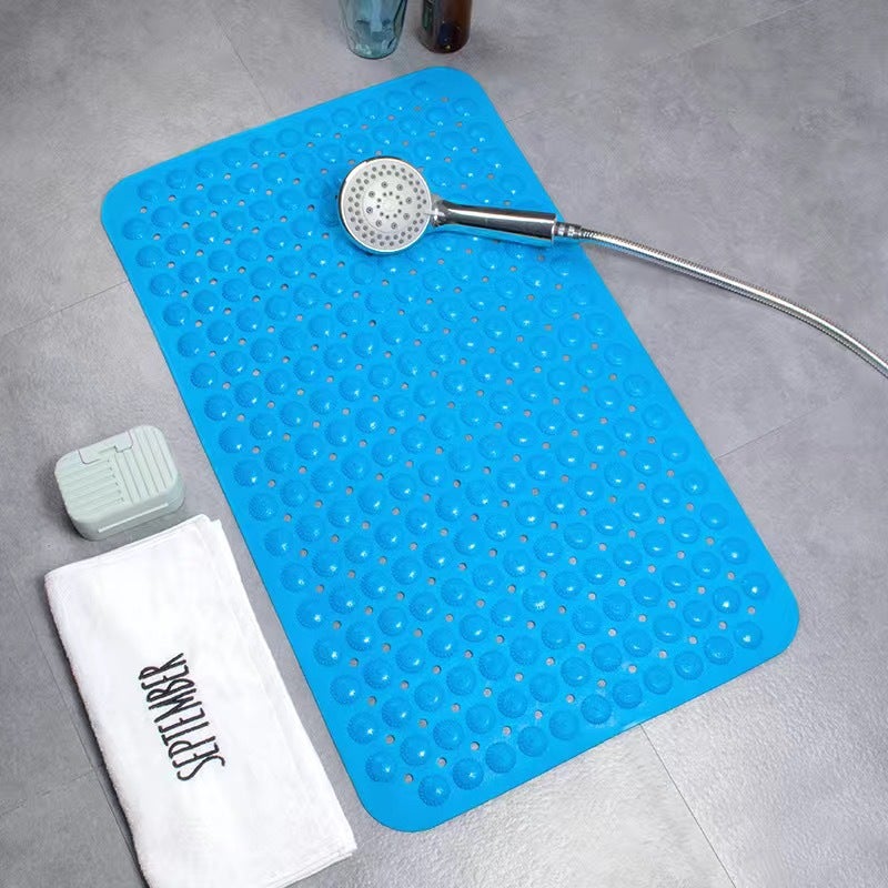 Loquat Bathroom Anti-slip Mat Swimming Pool Bath Mat SEA BLUE