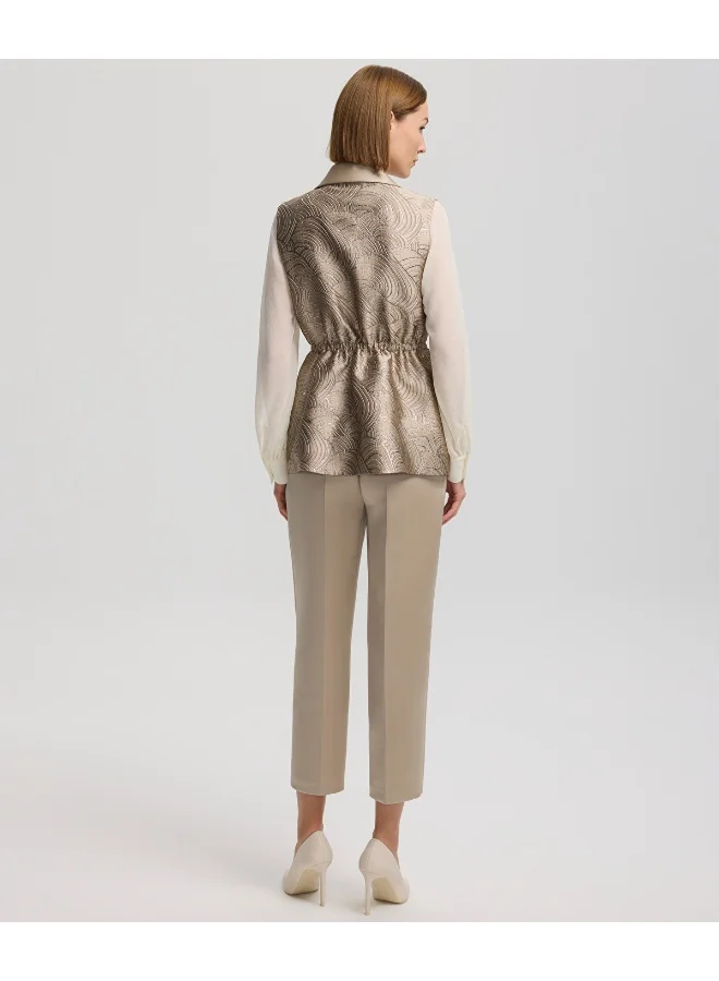 Ipekyol  Jacquard Waistcoat for Women | Best Price UAE