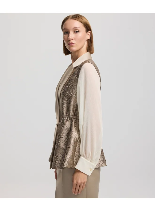 Ipekyol  Jacquard Waistcoat for Women | Best Price UAE