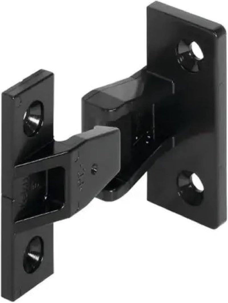 Hafele Keku Push-On Fitting Set - Bracket Connectors for False Front Panels, Cabinet Drawers, & Furniture (Screws Not Included) - Image 1