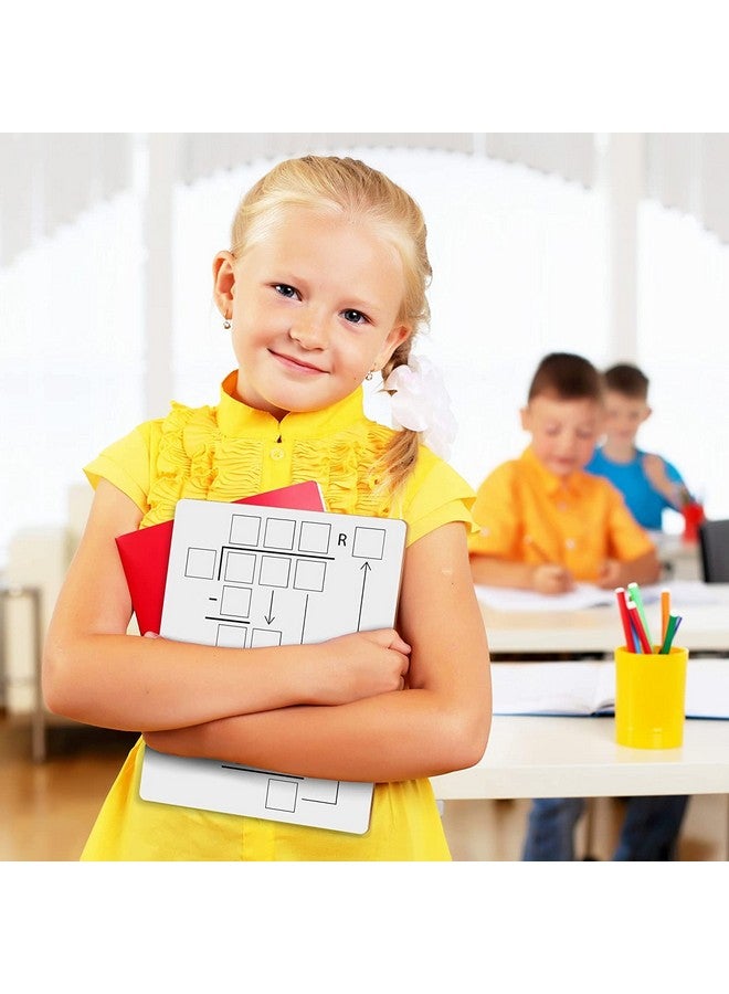 Scribbledo Dry Erase Division Multiplication Chart Whiteboard & Division Practice White Board Double Sided Times Table Math Manipulatives For Kids Students Classroom And Home Whiteboard Lapboard - Image 3