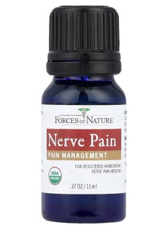 FORCES OF NATURE Nerve Pain Organic Plant Medicine 0.37 fl oz (11 ml) 