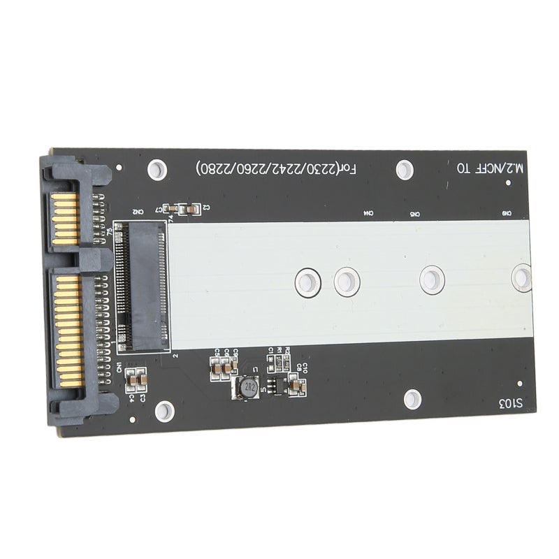 ساتا محول M.2 NGFF إلى III بطاقة محول 2230-2280mm SSD نقل سريع 6000 ميجابايت/ثانية - بطاقة محول قرص صلب سهلة الاستخدام للتخزين كبير السعة - Image 4