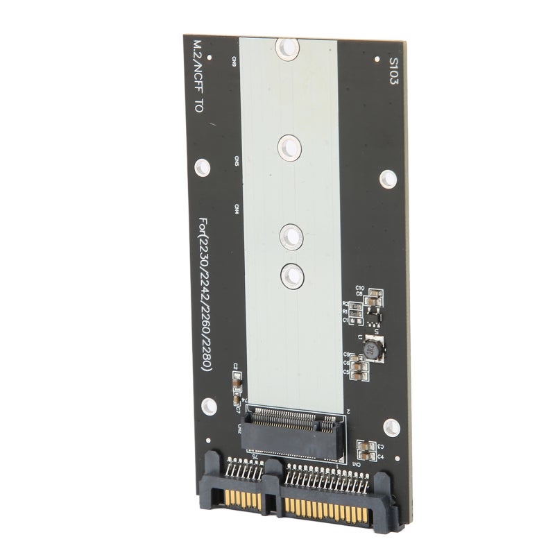 ساتا محول M.2 NGFF إلى III بطاقة محول 2230-2280mm SSD نقل سريع 6000 ميجابايت/ثانية - بطاقة محول قرص صلب سهلة الاستخدام للتخزين كبير السعة - Image 3