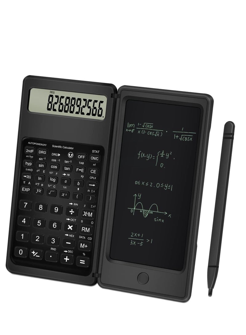Generic New S9 Scientific Calculator Handwriting Tablet Student Office Portable Function Lcd Folding Calculator  - Image 1