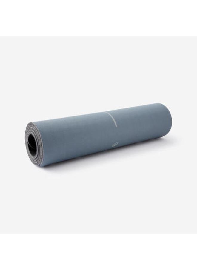 Domyos 8 mm Durable and Grippy Fitness Mat - Grey  - Image 2