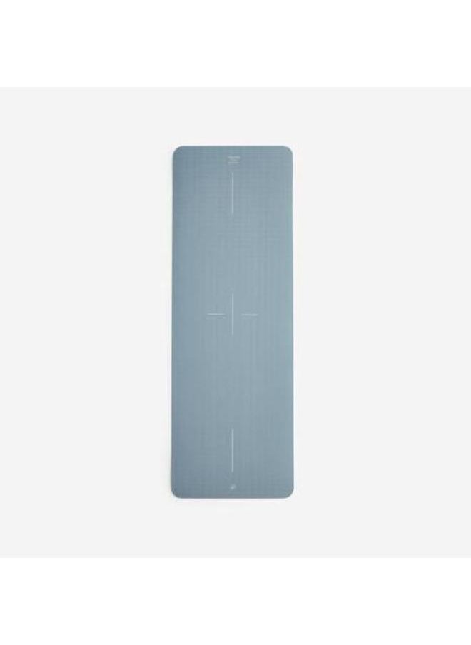 Domyos 8 mm Durable and Grippy Fitness Mat - Grey  - Image 1