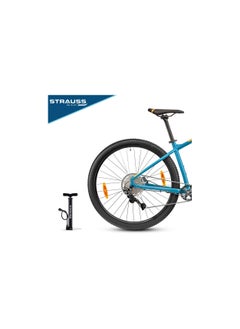 STRAUSS Strauss Bicycle Air Pump with Needle & Dual Valve | Portable Pump with 2 Modes, Ideal for Inflating Bicycle, Swimming Rings | Sturdy Base & Ergonomic Handle  - Image 4