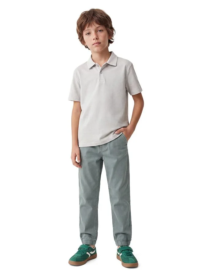 كوتون Basic Polo T-Shirt
