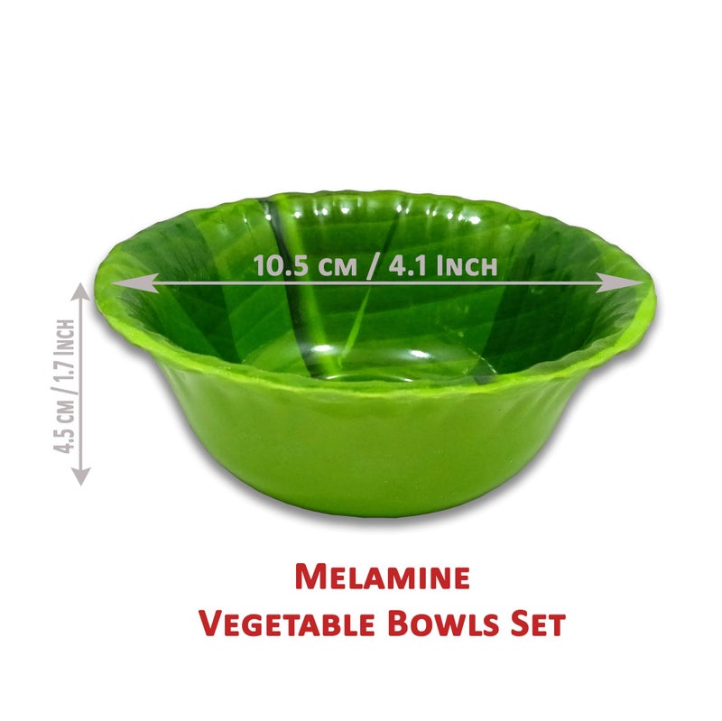 BHOJANWARE مجموعة عشاء مكونة من 12 قطعة: تشمل 6 أطباق كاملة و6 سلطانيات - مثالية لتناول الطعام - Image 2