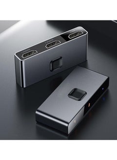 ماركة غير محددة HD التبديل 4K @ 60 هرتز HDMI الخائن متوافق مع PS5 PS4 بلاي ستيشن صندوق التلفزيون اتجاهين 1x2/2x1 مهائي كابلات مدمج  - Image 1