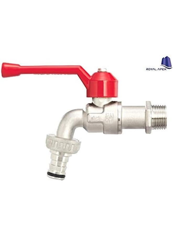 Royal Apex Sanwa Ball Tap With Hose 1 2 Inch Made In Thailand - Image 2