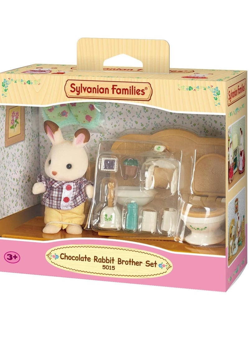 Sylvanian Families - Sylvanian Families Chocolate Rabbit Brother Set - Image 1