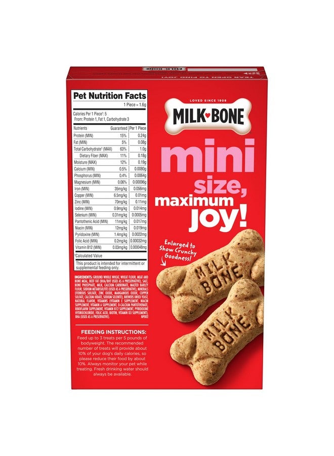 MILK-BONE Milk-Bone Mini's Original Dog Biscuits, 15 Ounce (Pack of 6)  - Image 3