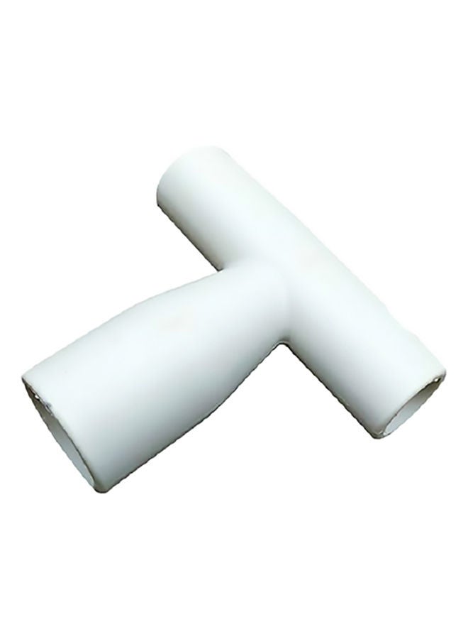 NIBEMINENT Agricultural Hoe Handle White 