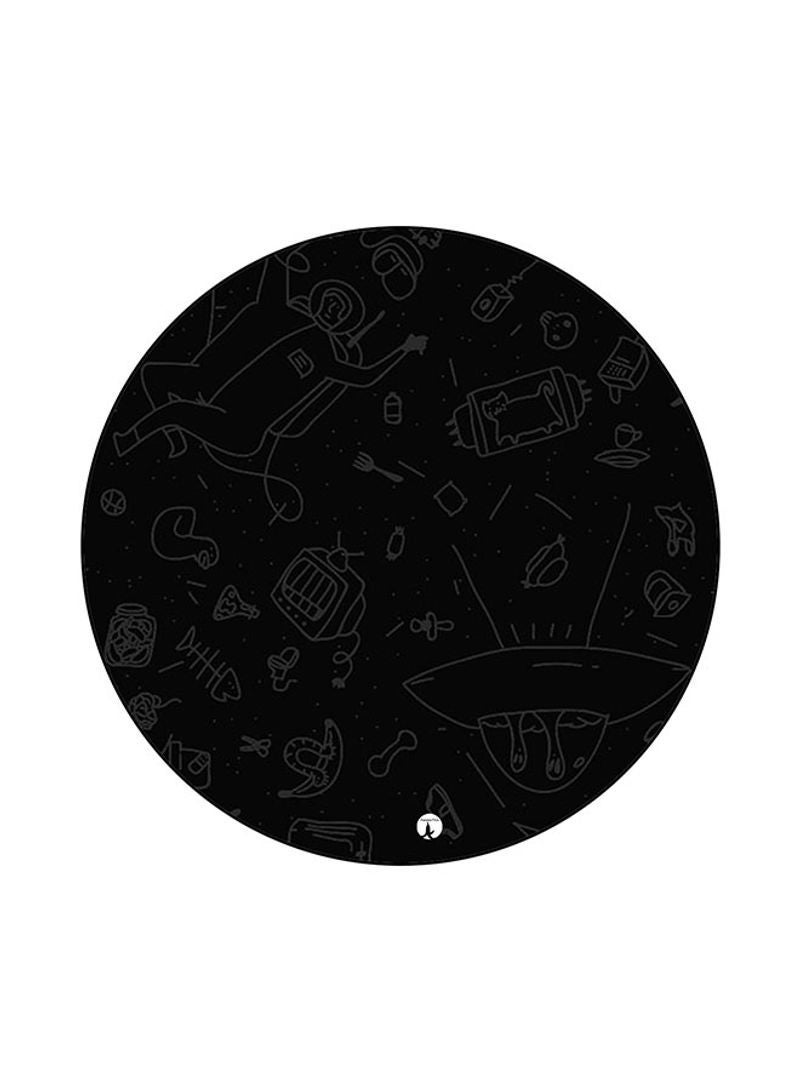 RKN Printed Mouse Pad Black