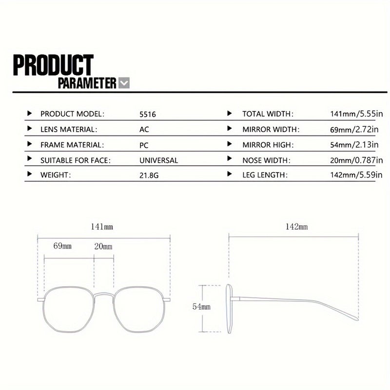 Sunglasses UV Protection Fashion 52008 - Image 1