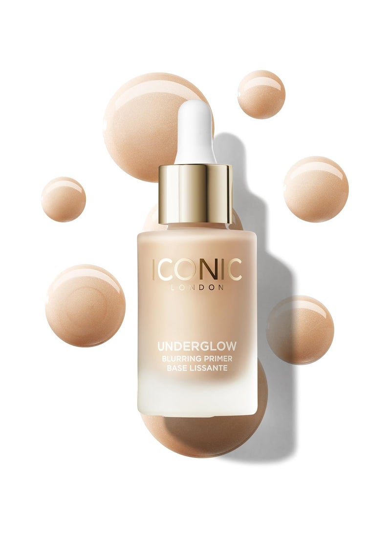 ICONIC LONDON ICONIC LONDON Underglow Blurring Primer | Blurs Imperfections and Gives Skin a Radiant Glow, Cruelty-Free, Vegan Makeup, 0.91 Fl oz  - Image 1