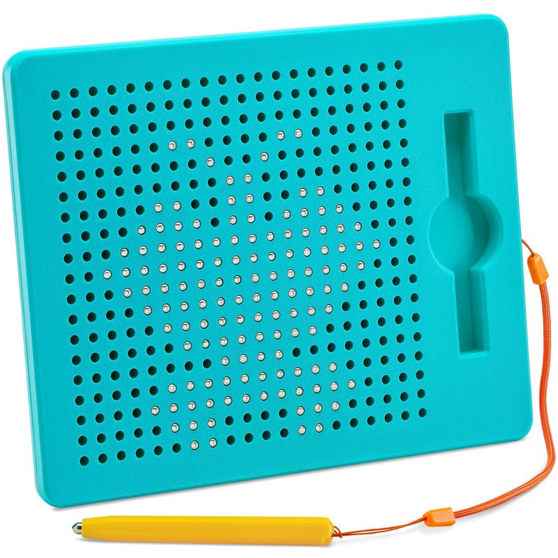 AYNAT FUN Magnetic Drawing Board for Kids Toddlers with Beads and Magnet Stylus Pen Magnetic Tablet Toy for Airplane Car Ride Activities for Kids - Image 4