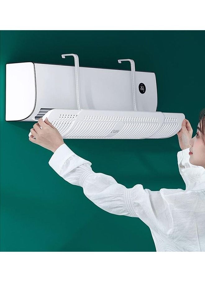 Arabest Universal Split Air Conditioning Deflector Wind Deflector Direct Blowing Outlet Wind Deflector Wall Mounted Retractable  - Image 1