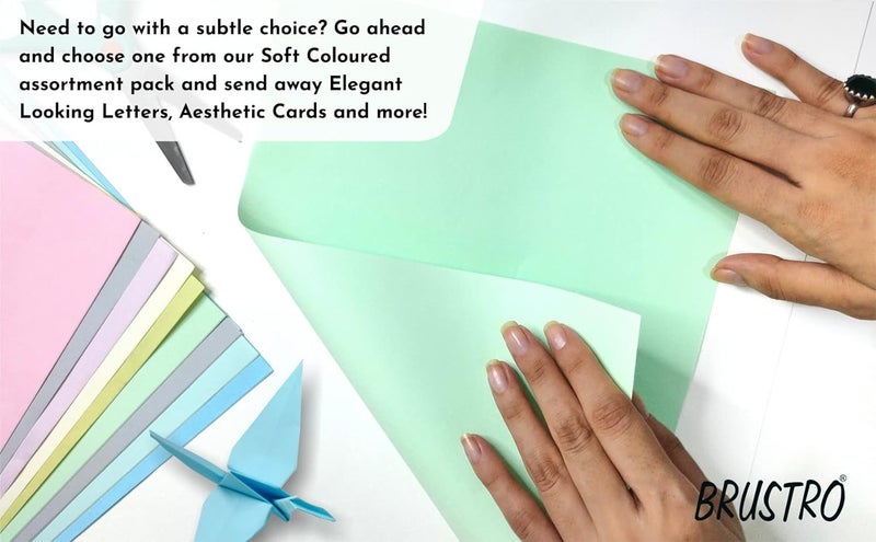 FABRIANO Copytinta Coloured Craft Paper A4 Size, 80 GSM, (60 sheets), Pastel Blue Shade (Celeste Chiaro) | Ideal for photocopies, laser, prints, fax, dividers, covers, collages, craft, school, office - Image 4