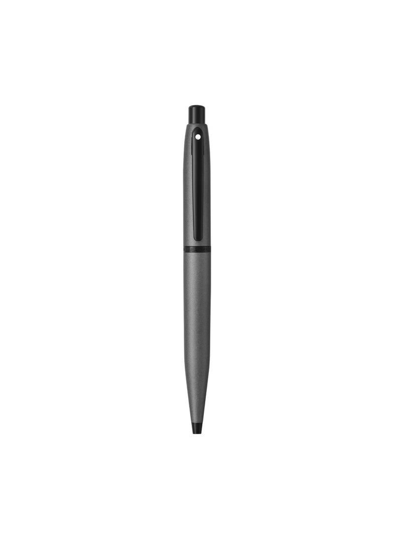 SHEAFFER VFM Ballpoint Pen With Black Trim And Matte Grey Barrel In Gift Box - Image 2