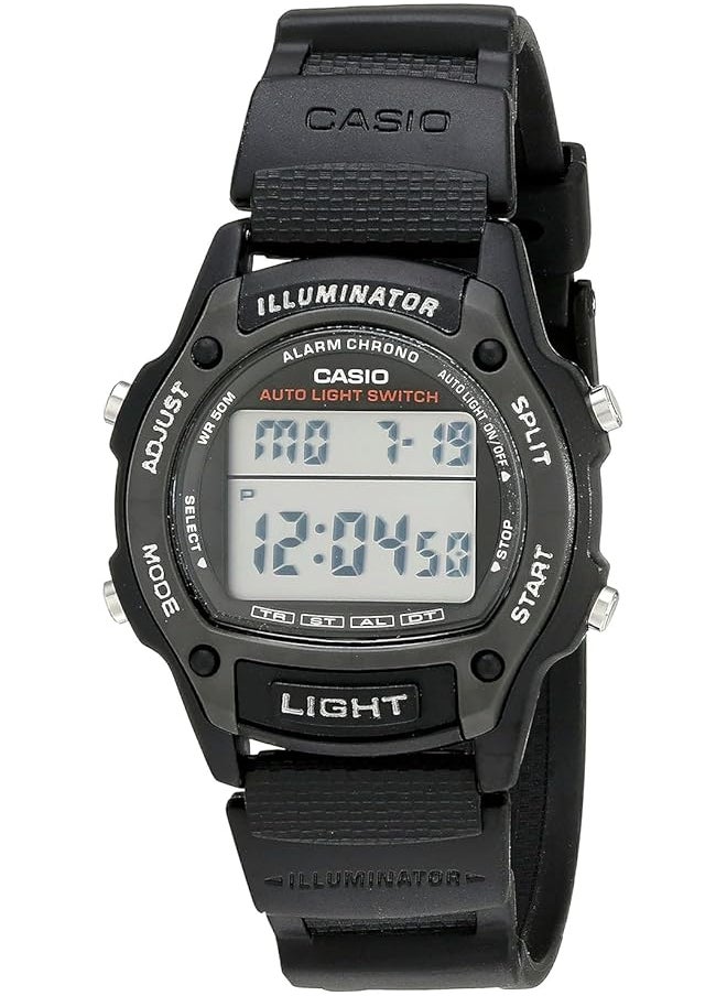 CASIO - Men W93H 1Av Multifunction Sport Watch Black W93H 1Av One Size - Image 1