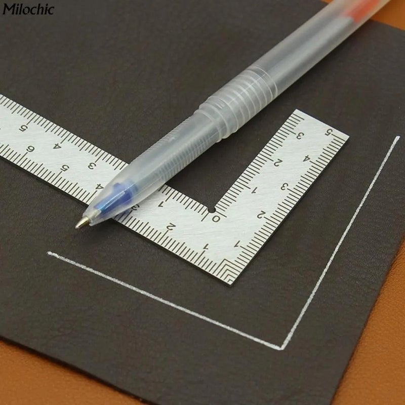 Stainless Steel L-Square Ruler, 50mm x 100mm, Durable & Corrosion-Resistant - Image 4