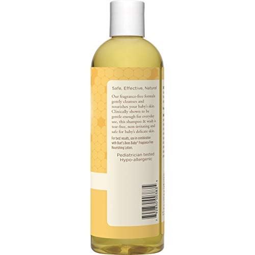Burt's Bees Baby's Shampoo and Wash (350ML/12Oz) - Image 5