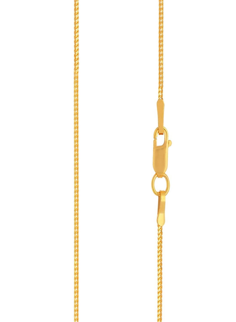 Malabar Gold and Diamonds 22 Karat 916 Purity Yellow Gold Chain AICHBKF25P09Y18 For Women - Image 2