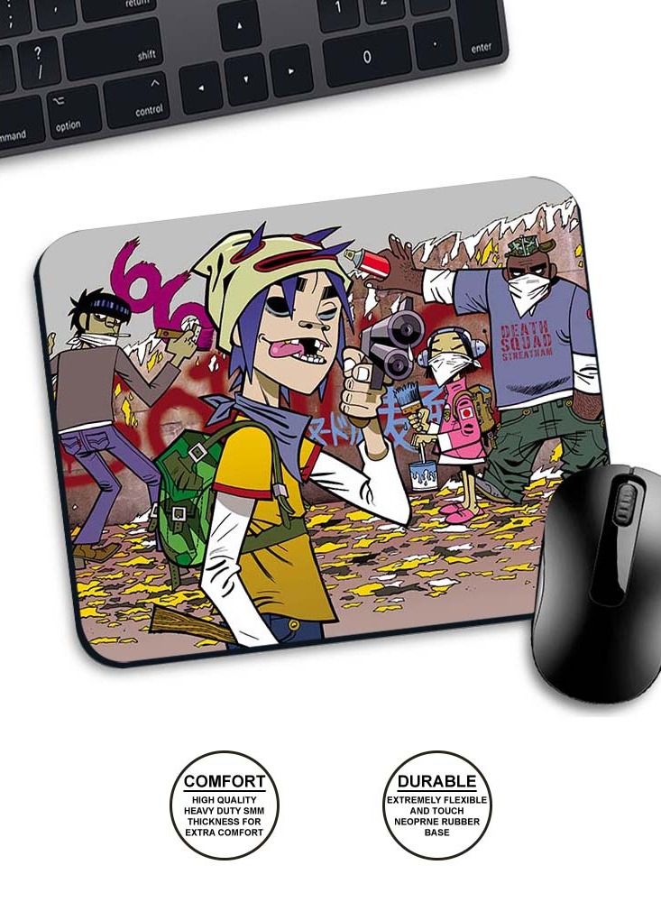 Protective Printed Mouse Pad Rectangle - Image 1