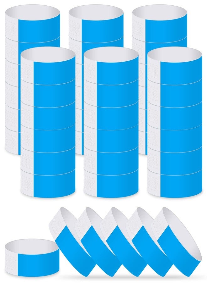 أستارون مجموعة أستارون من 400 قطعة من أساور المعصم الورقية الزرقاء للمناسبات، مناسبة للحفلات والنوادي والحفلات الموسيقية والمهرجانات، مقاومة للماء وخفيفة الوزن - Image 1