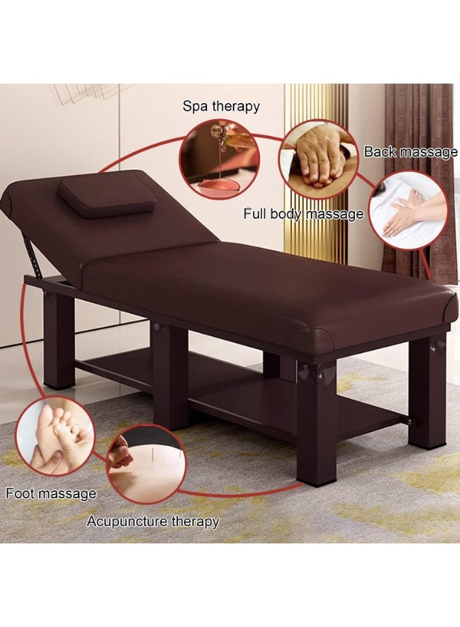 Generic Professional Massage Table with Adjustable Backrest, Esthetician Table with Removable Headrest, SPA Bed for Beauty, Hairdressing, Tattoo, Massage  - Image 4