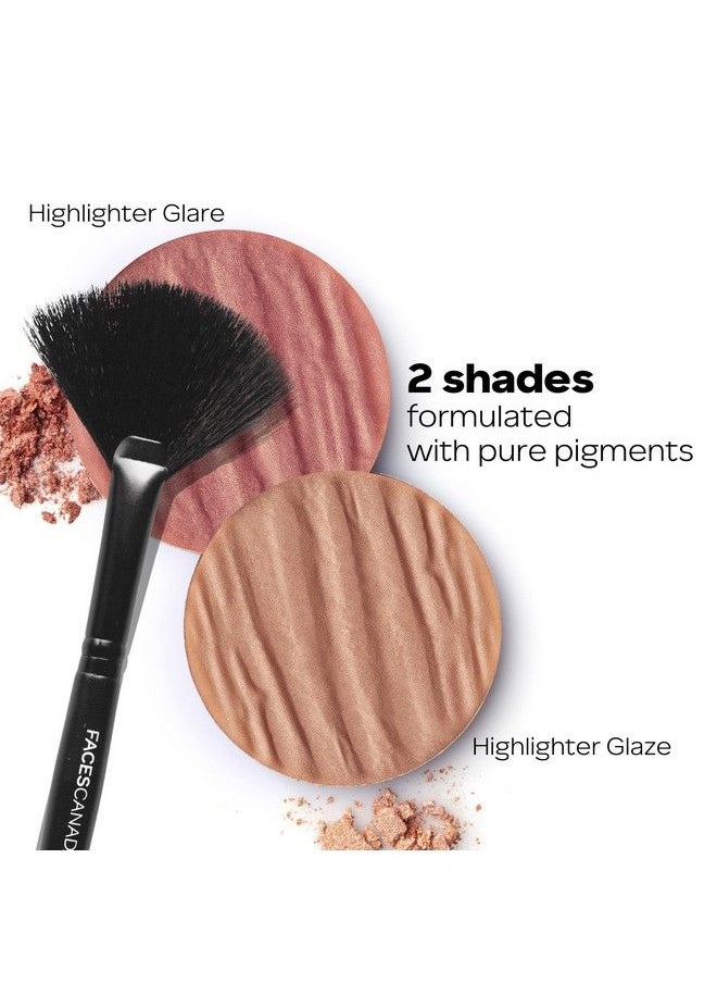 Facescanada - Faces Canada Ultime Pro Hd All That Glow Highlighter Glaze 10G ; Lightweight Flawless All Day Glow ; Long Lasting ; Multidimensional Effect ; Natural Coverage - Image 1