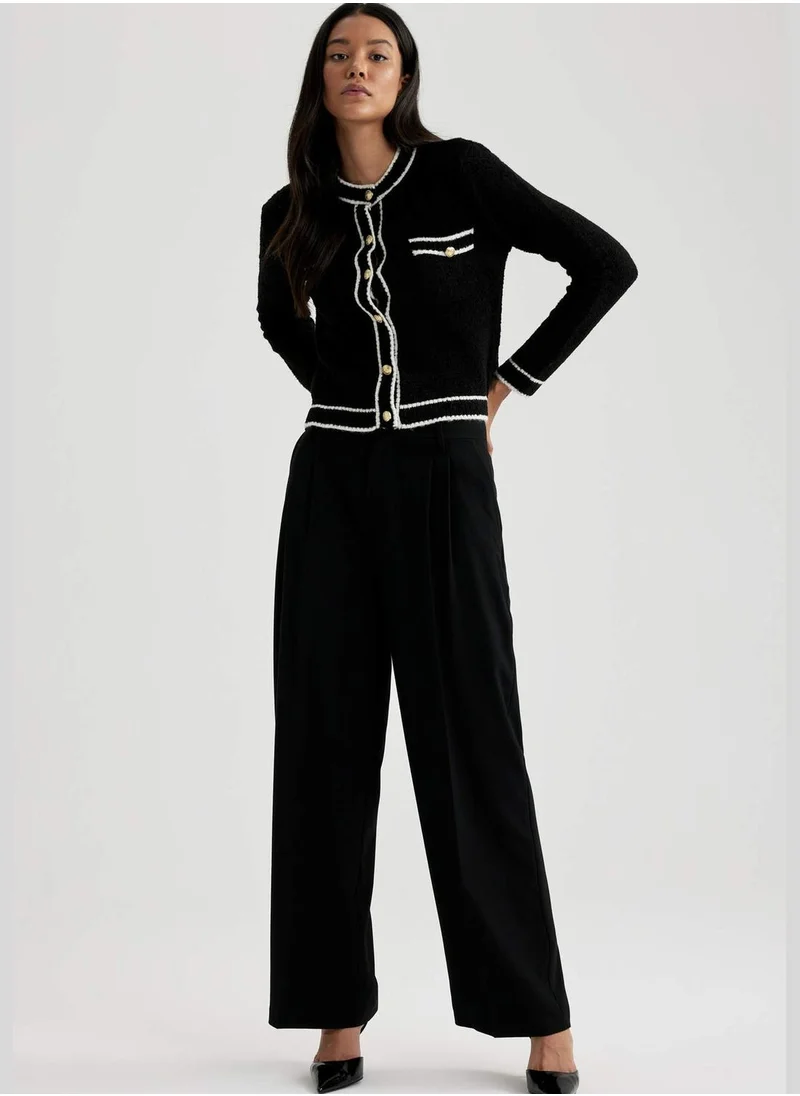 DeFacto Woman Wide Leg Woven Trousers