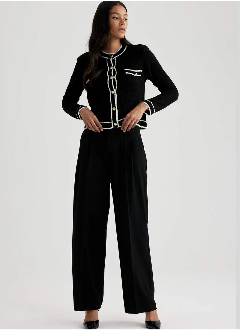 DeFacto Woman Wide Leg Woven Trousers