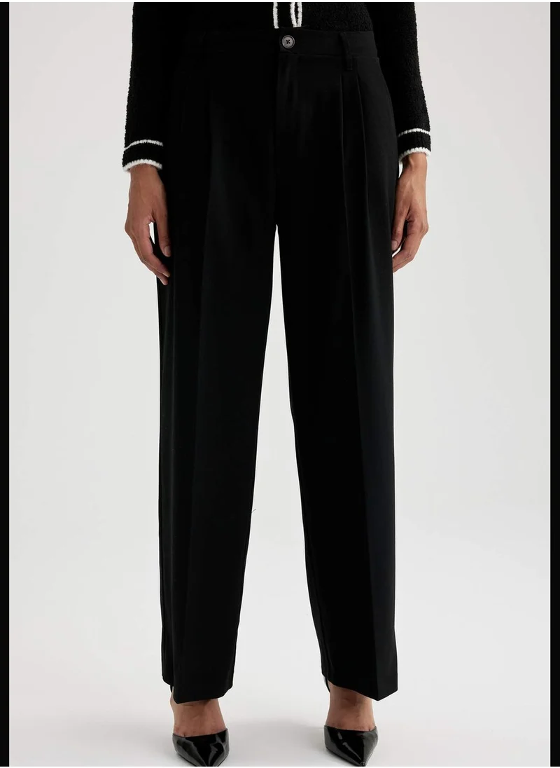 DeFacto Woman Wide Leg Woven Trousers
