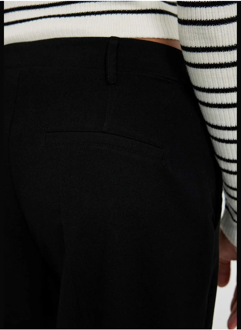 DeFacto Woman Wide Leg Woven Trousers