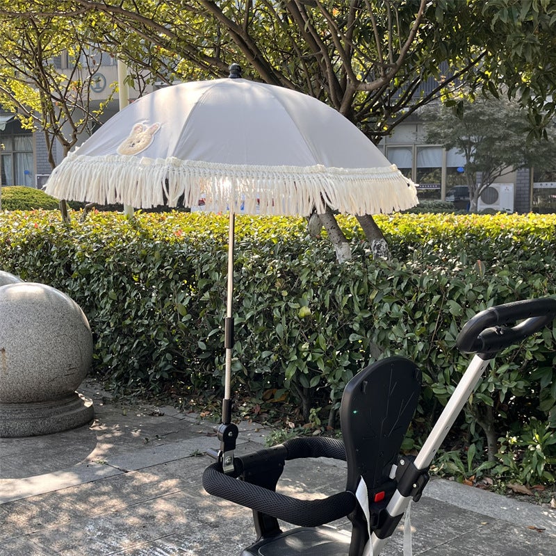 Princess Umbrella Lace Children'S Umbrella Baby Women'S Umbrella Children'S Umbrella Uv-Proof New Creative Dual-Use Sunny Rain - Image 2