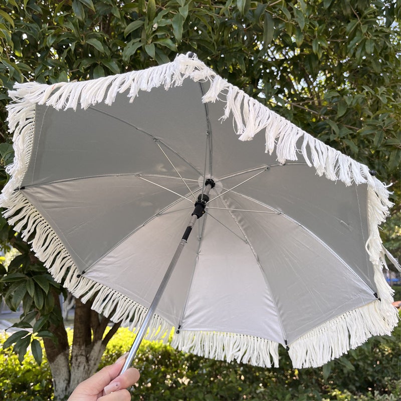 Princess Umbrella Lace Children'S Umbrella Baby Women'S Umbrella Children'S Umbrella Uv-Proof New Creative Dual-Use Sunny Rain - Image 3