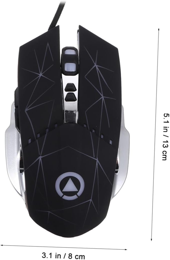 All usage compatible Toddmomy Wired USB Gaming Mechanical Mouse for PC Silent Backlit Computer Mice Galaxy Black Wired Gaming for Gamers Color Style High strength upgraded material Trendy natural tone options All consumer tier purchase options Diverse application fit Universal design All temp range compatible build Most item matching trendy design Ventilated design Wide range usage design Storage transit efficiency build Lightweight Easy handling optimized design Spec upgraded improved quality Demand-based stock planning Multi-style matching design Trendy flexible practical build Consistent single item quality General compatible practical design Hot & cold climate compatible Multi-purpose Varied available picks Heat resistant Home & professional compatible Global standard processed material - Image 2