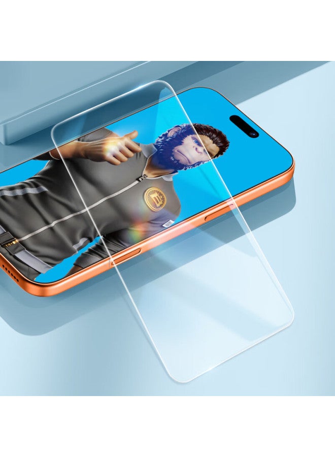 Blueo Tempered Glass Screen Protector For Apple Iphone 17 Pro Max/16 Pro Max, Fully Transparent Full Screen Hd Anti-drop Protective Film - Image 1