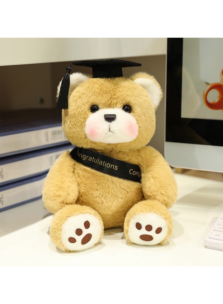 general Dr.Graduation Plush, Giant Plush Doll, Cute Animal PhD Toy, Gift for Kids, Girls, and Boys
