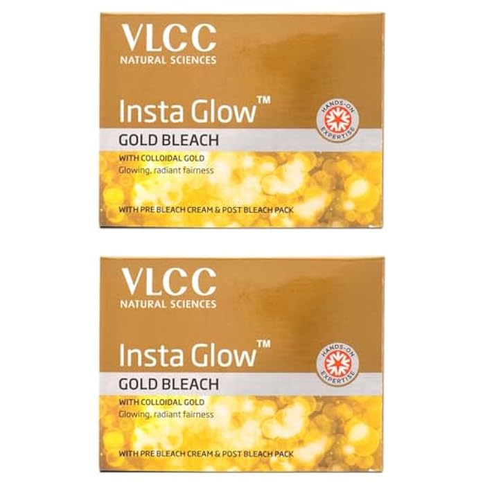 VLCC Natural Sciences Insta Gold (Pack of 2) 30 g - Image 1