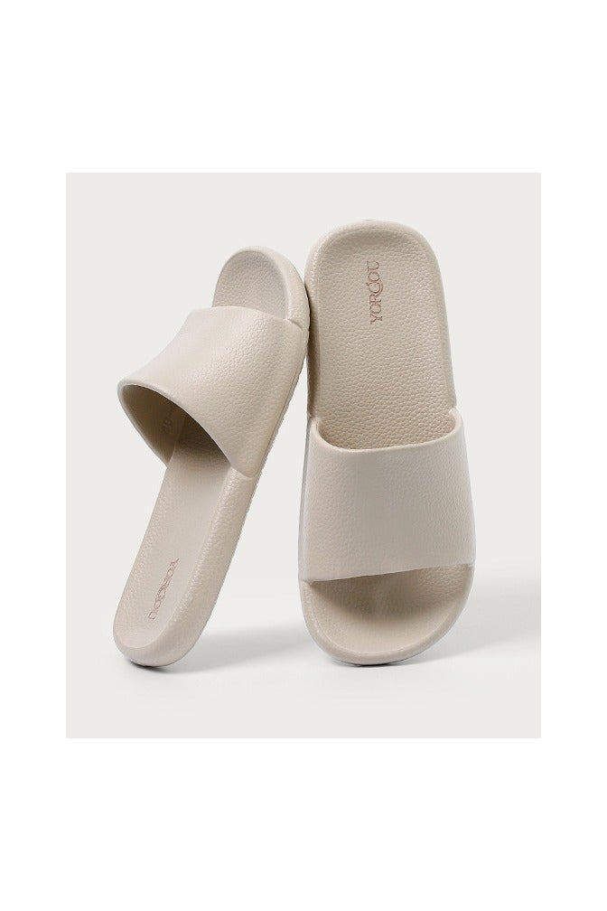 YORGOU Big Size Bathroom Slippers For Men and Women Non-Slip Quick Drying Shower Shoes Comfortable And Soft Sole Slide On Sandal - Image 1