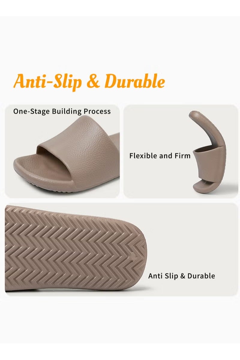 YORGOU Big Size Bathroom Slippers For Men and Women Non-Slip Quick Drying Shower Shoes Comfortable And Soft Sole Slide On Sandal - Image 3